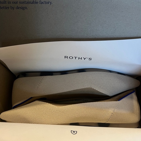 Rothy’s The Point Ecru 8.5 - Picture 8 of 11